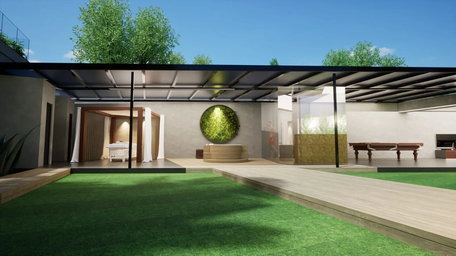 Sala de cinema privativa da casa 1485m² Condomínio Mansões